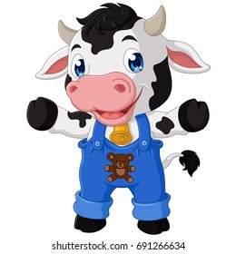 Cute Cow Cartoon