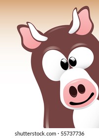 Cute Cow Character