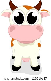 Cute Cow Standing