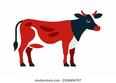 A cute Cow vector illustration
