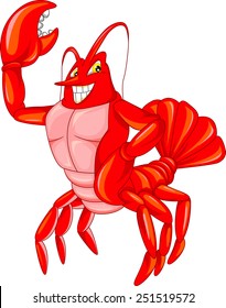 cute crab cartoon