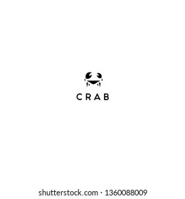 cute crab cartoon vector