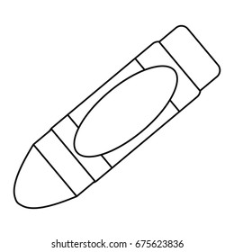 Cute crayon cartoon