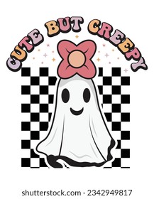 CUTE BUT CREEPY TSHIRT DESIGN