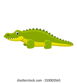 Cute crocodile cartoon