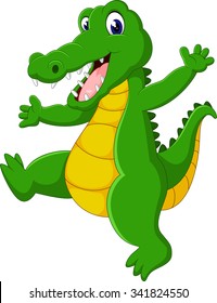 cute Crocodile cartoon

