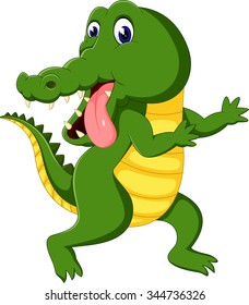 cute Crocodile cartoon
