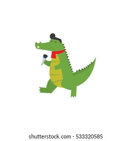 Cute Crocodile mascot