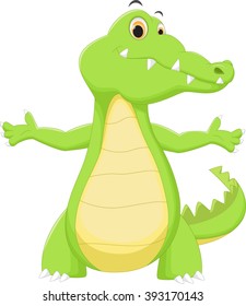 cute crocodlile cartoon