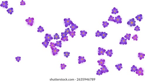 Cute crocus spring flowers vector illustration. Saffron flowers crocus blossom spring vector. Easter greeting card background saffron floral design. Religious holiday banner backdrop.