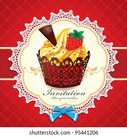 Cute cup cake design F