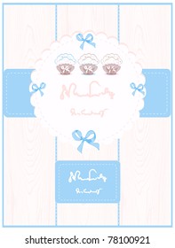Cute Cupcake Card