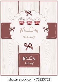 Cute Cupcake Card