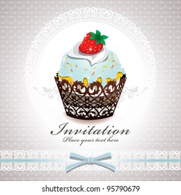 Cute Cupcake design (H)