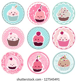 cute cupcake tags