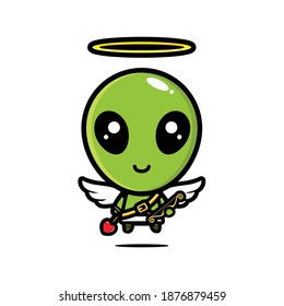 diseño de carácter extraño lindo
