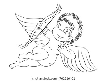 Cute Cupid line work