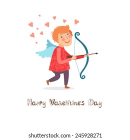 Cute Cupid for Valentine's Day