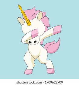 Cute Dabbing Unicorn Dance Unicorn 