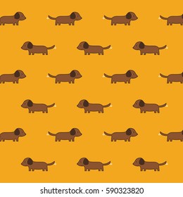 Cute Dachshund Pattern