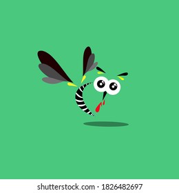 a cute but dangerous mosquito vector because it can make you have dengue fever
