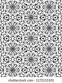 Cute decorative vector pattern in modern style for many creative ideas