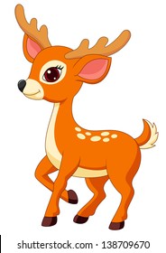 Cute Deer Cartoon