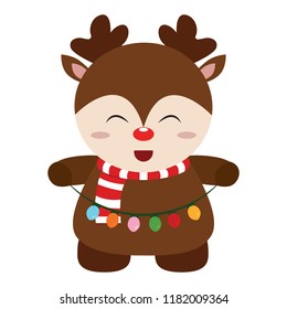 cute deer character