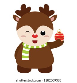 cute deer character