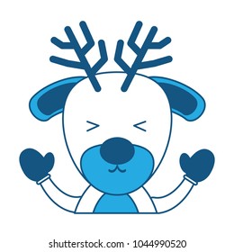 Cute deer icon