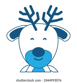 Cute deer icon