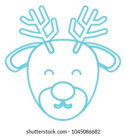 Cute deer icon