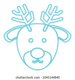 Cute deer icon