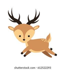 cute deer icon