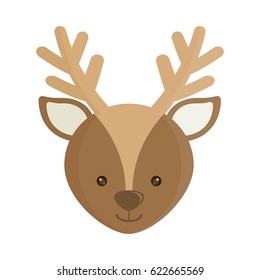 cute deer icon