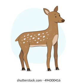 Cute Deer Illustration