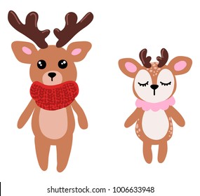 Cute Deer Vector