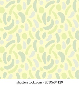 Diseño delicado y sin fisuras con un fondo blanco de color pastel. Diseño de vectores de moda para telas de moda, ropa para niños, decoración doméstica, edredón, camisetas, tarjetas y plantillas, scrapbooking. 