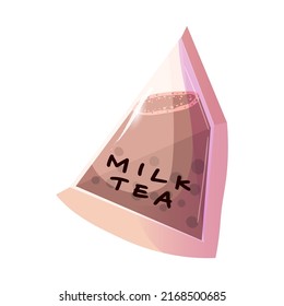 Bebidas deliciosas y sabores de té de leche.