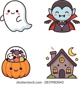 the cute desain hallowen collection