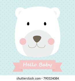 cute design for baby with cute bear design