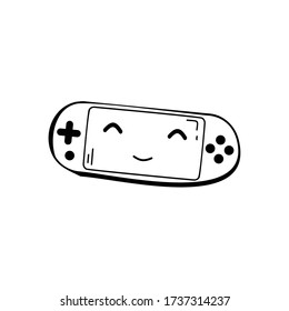 Vector de iconos de juegos de dispositivos de corte