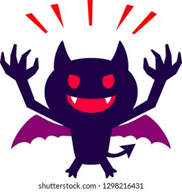 Cute devil character