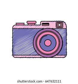 cute digital camera to take a picture