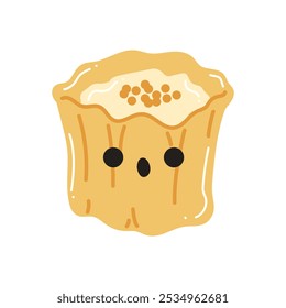 Cute Dim Sum Vector Illustration - 07