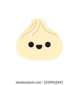 Cute Dim Sum Vector Illustration - 02