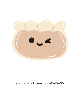 Cute Dim Sum Vector Illustration - 08
