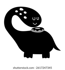 Cute dino clip art kids nursery. Scandinavian dino nursery wall art decor in