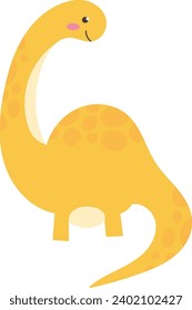 Cute Dinosaur Animal Vector Illustration