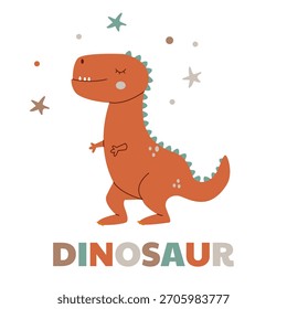 Nettes Dinosaurier-Banner für einen Jungen